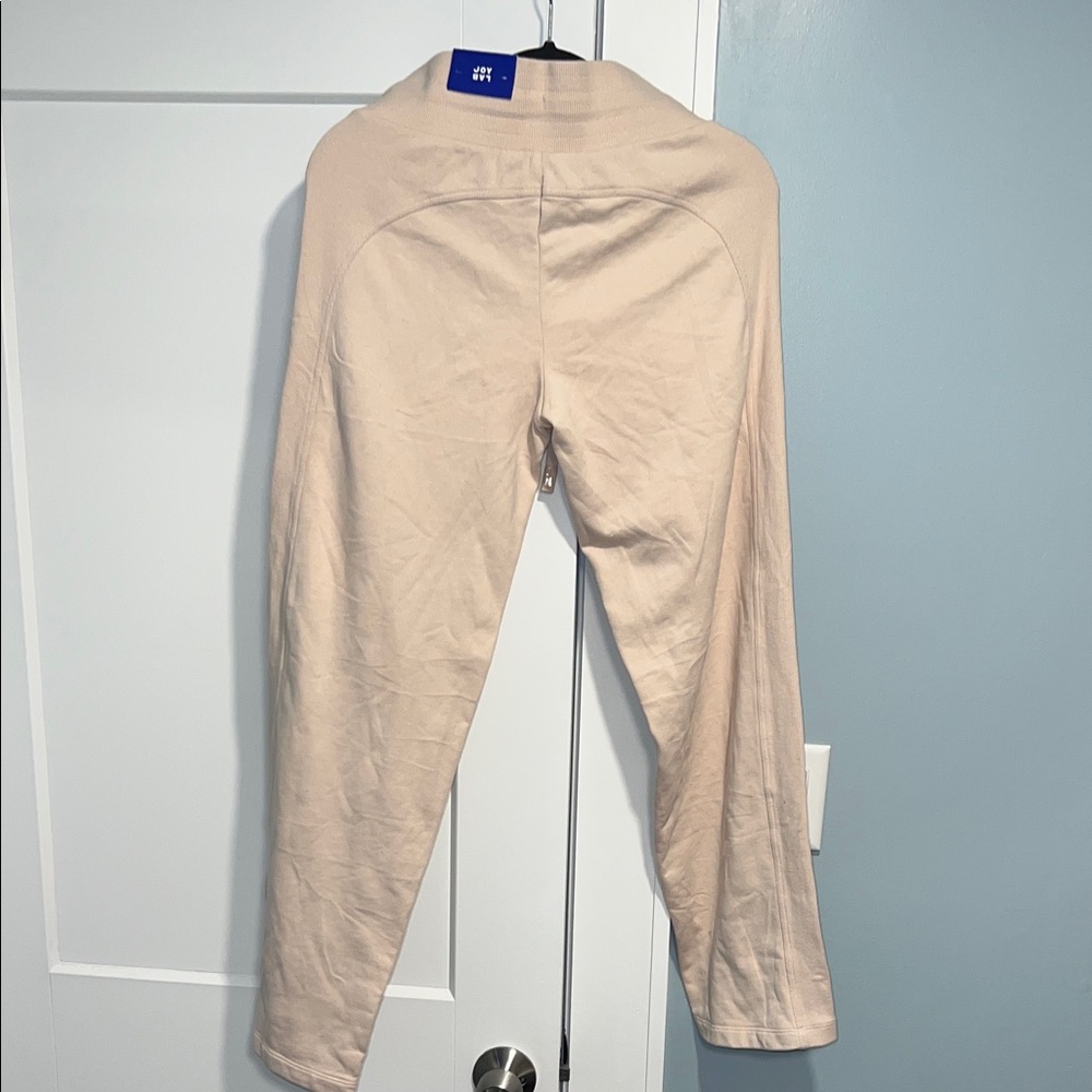 JoyLab Blush Ribbed Lounge Pants - Picture 3 of 3